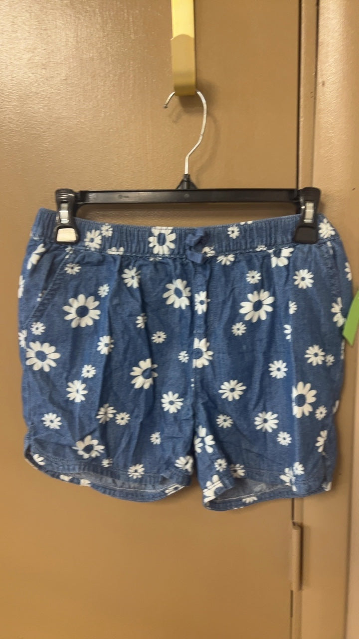 Shorts Youth 14 Blue and White