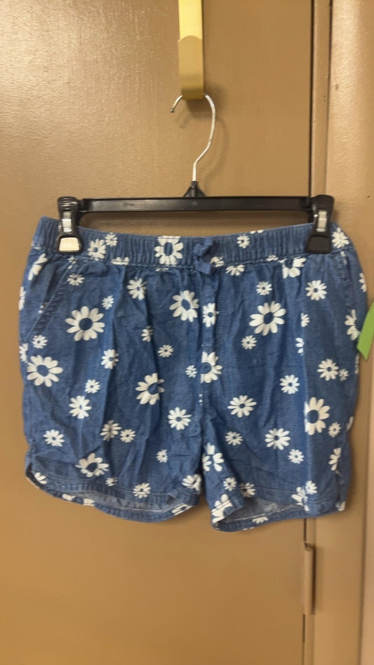 Shorts Youth 14 Blue and White