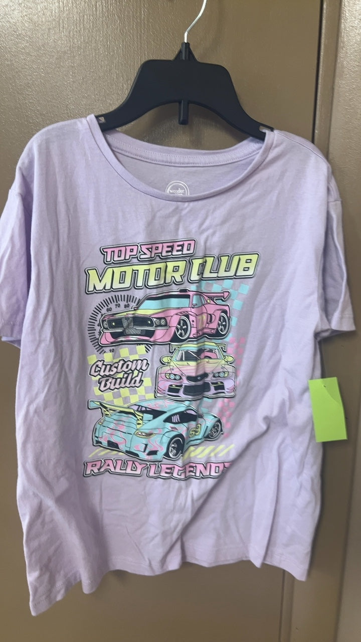 Wonder T-Shirt YOUTH 7/8 Light purple