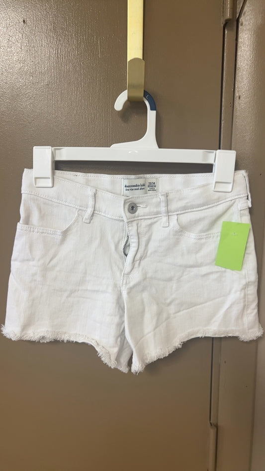 Abercrombie & Fitch Shorts Youth 13/14 White