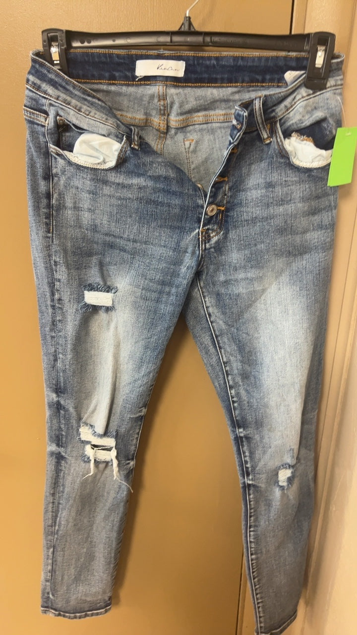 KanCan Jeans 9 Dark blue/Light faded