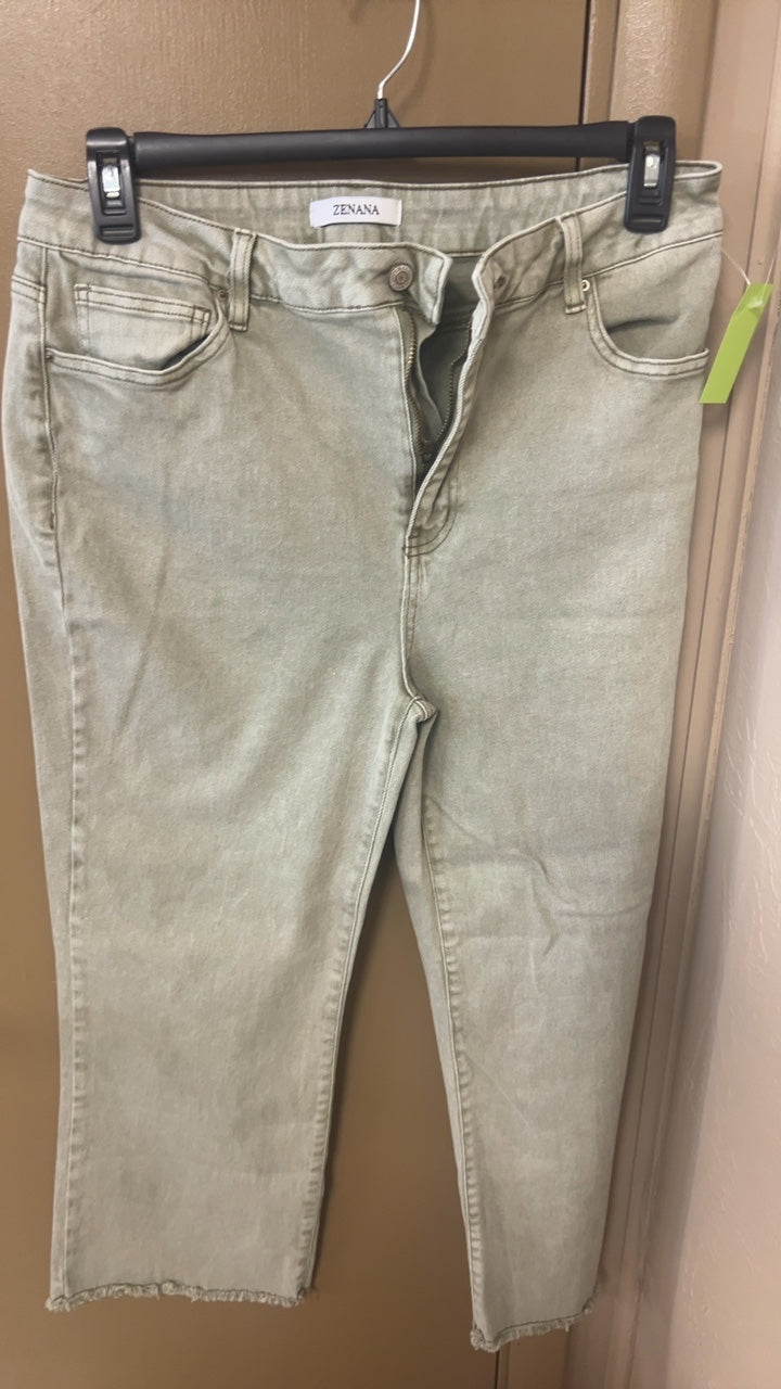 ZENANA Pants 1XL Beige
