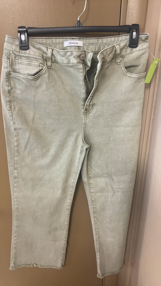 ZENANA Pants 1XL Beige