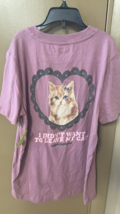 Abercrombie T-Shirt Youth 11/12 Pink