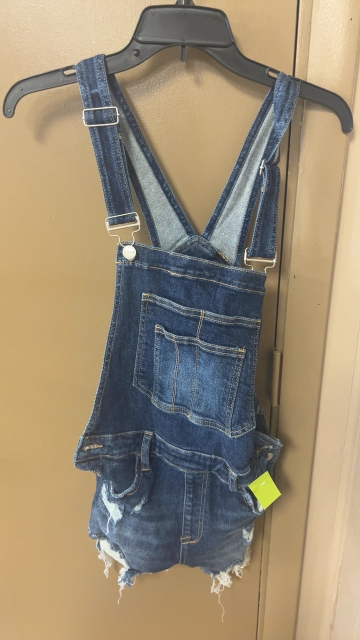 Risen Jeans Overalls Medium Blue