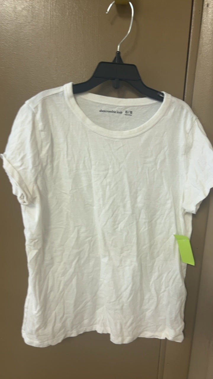 Abercrombie Kids T-Shirt Youth 15/16 White