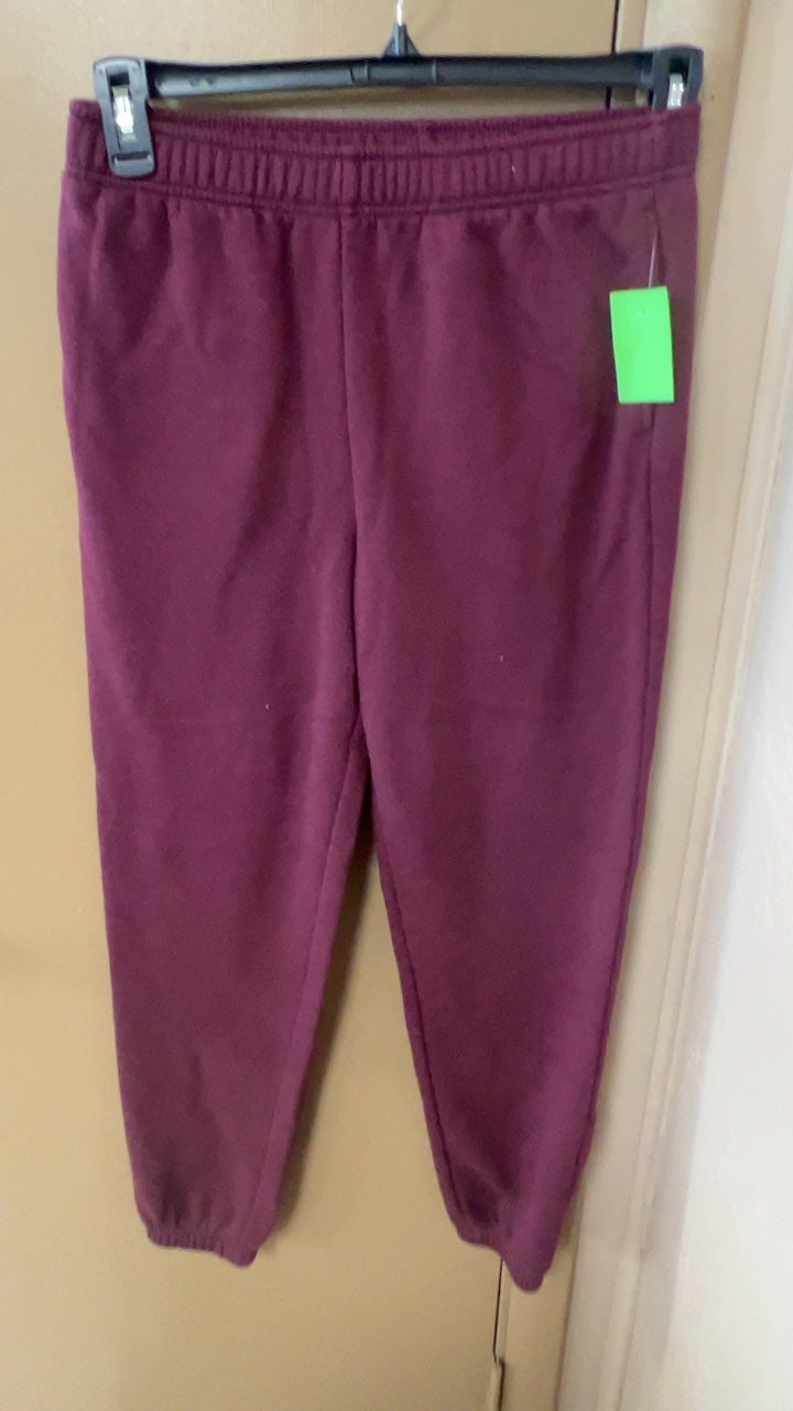 Pants Small Maroon