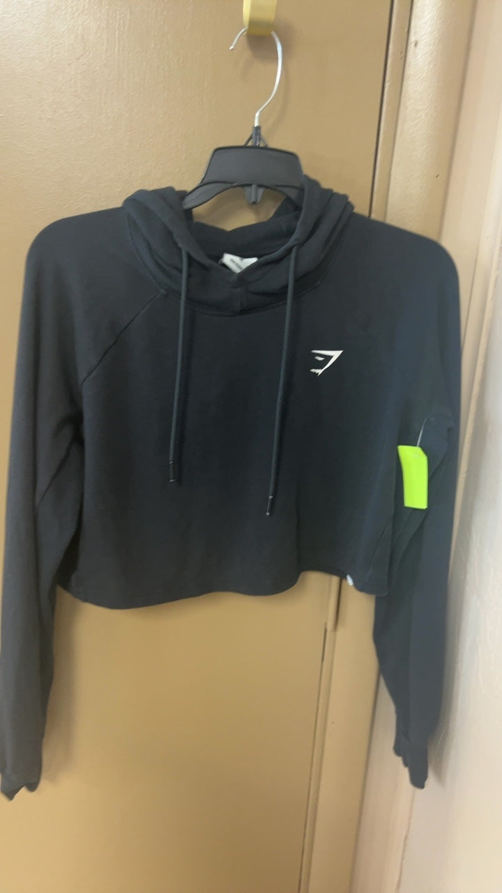 GYMSHARK Hoodie Medium Black