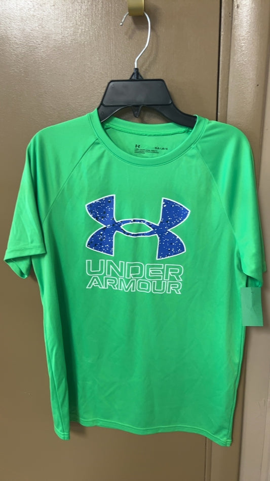 Under Armour T-Shirt YOUTH Large Green