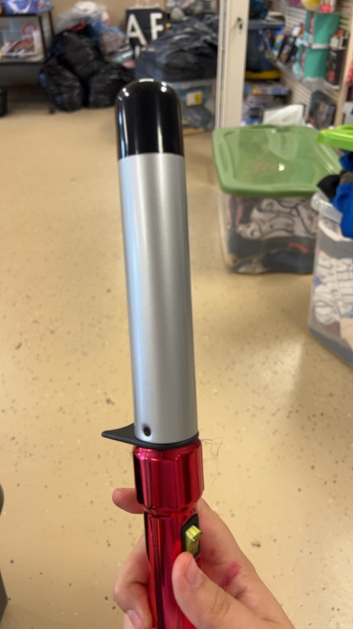 BED HEAD Curling Iron Red and Black