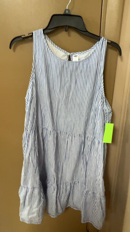 Old Navy Dress Large Striped stain