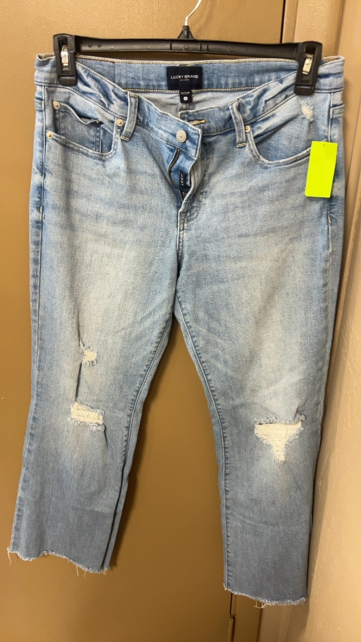 LUCKY BRAND Pants 14 Light Blue