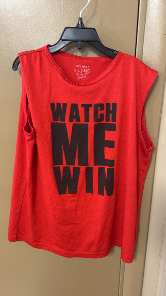 Tank top YOUTH 10/12 Red