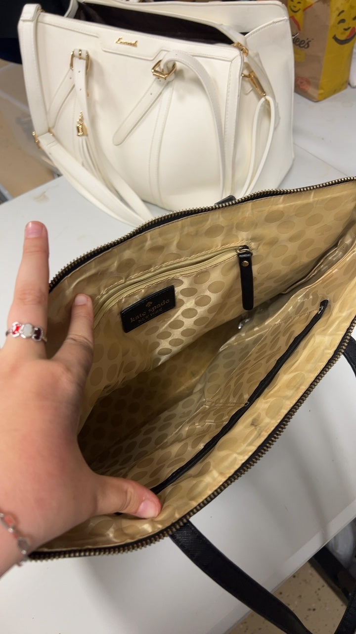 Kate Spade New York Bag Black and white