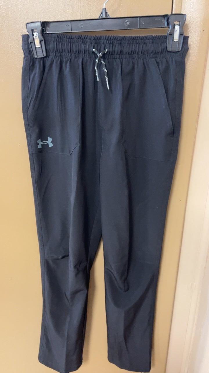 Under Armour Pants YOUTH Medium Black