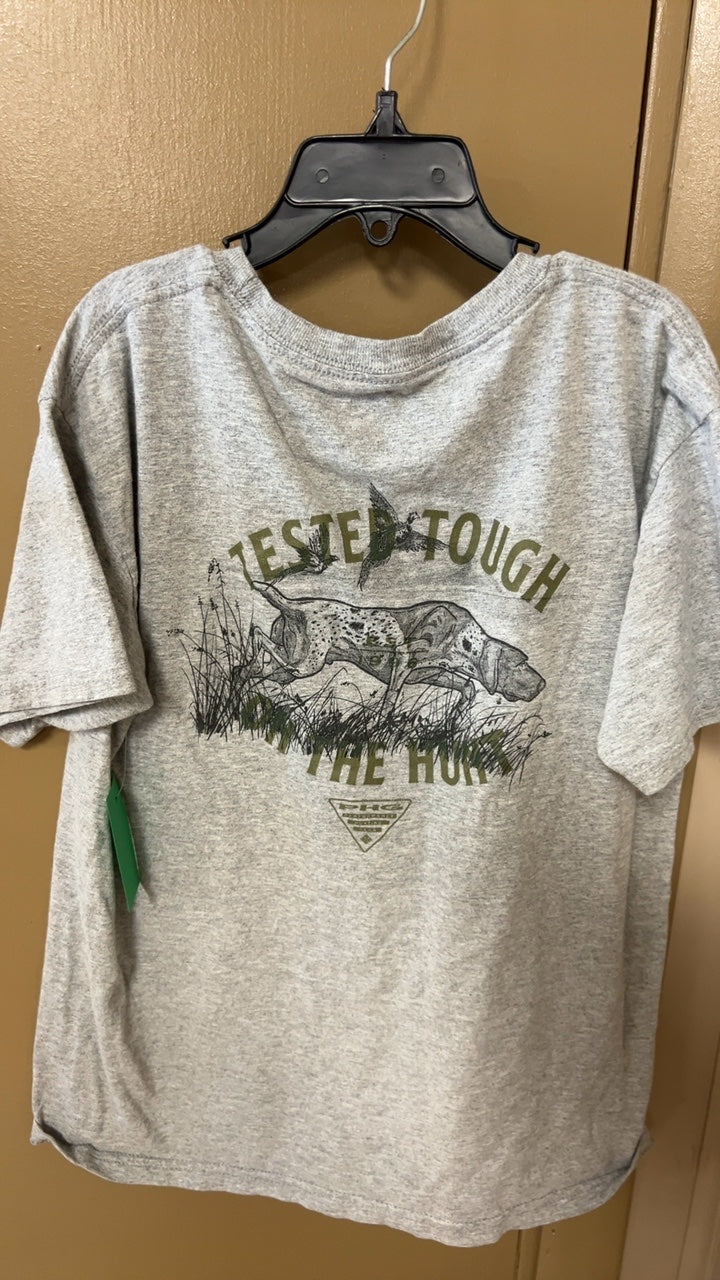 T-Shirt YOUTH Medium Gray