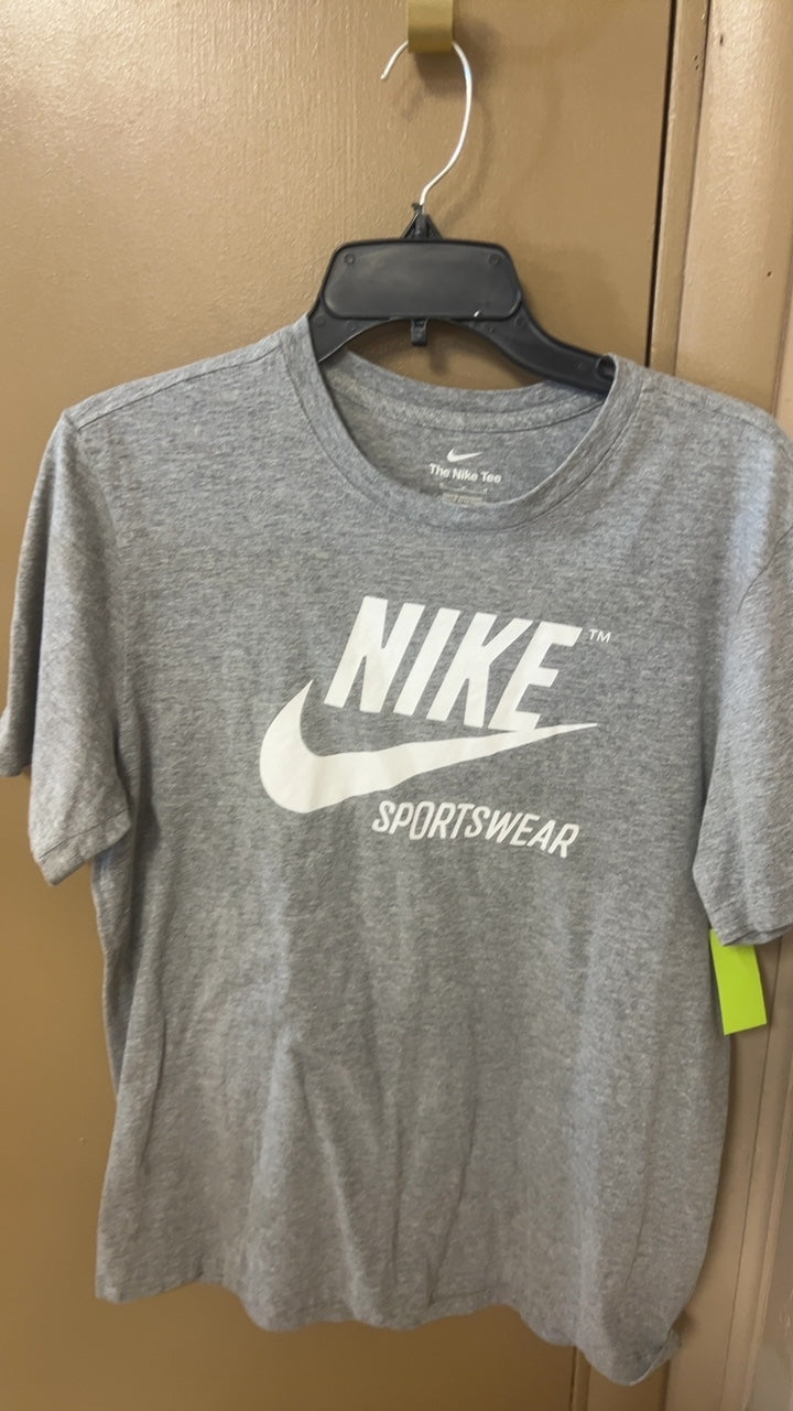Nike T-Shirt MENS MEDIUM Gray