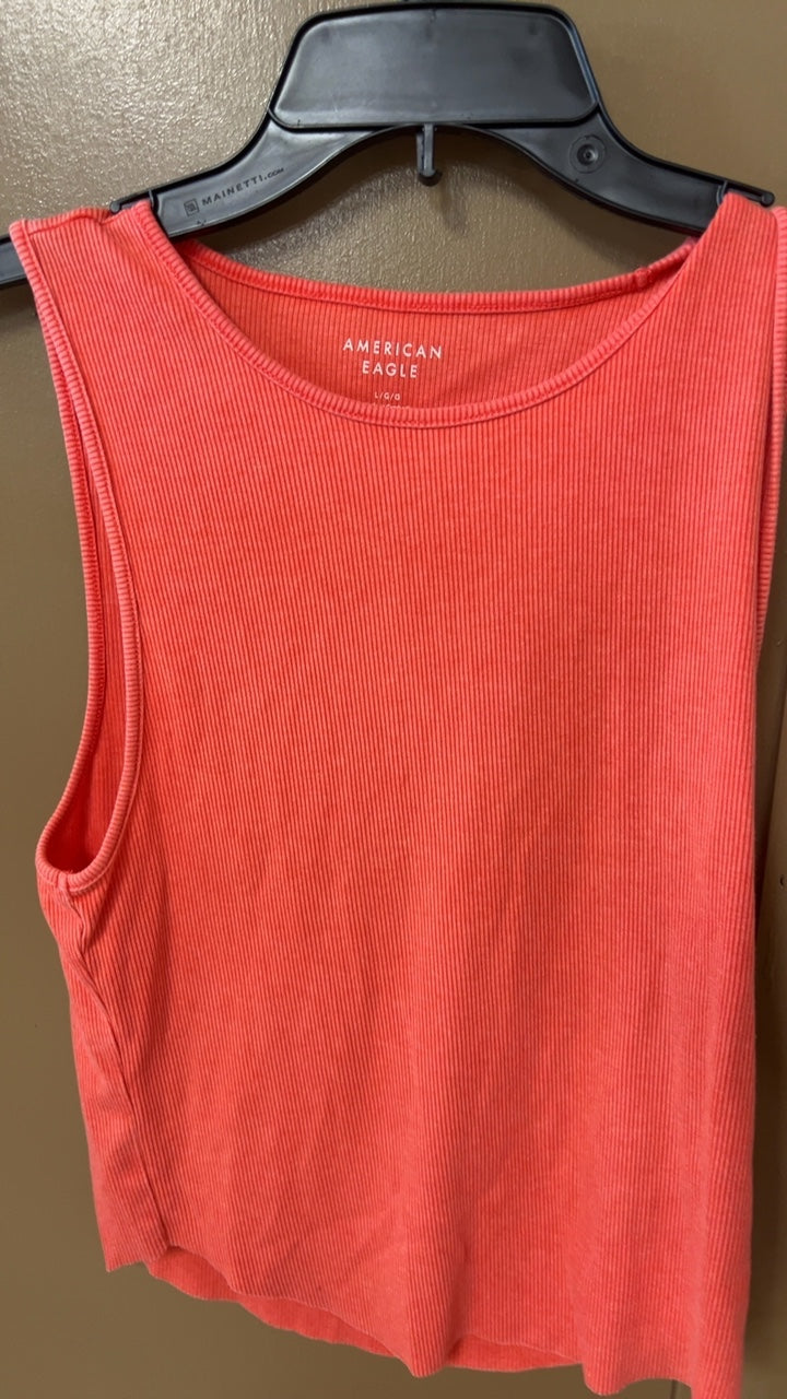 American Eagle Tank top Large Coral