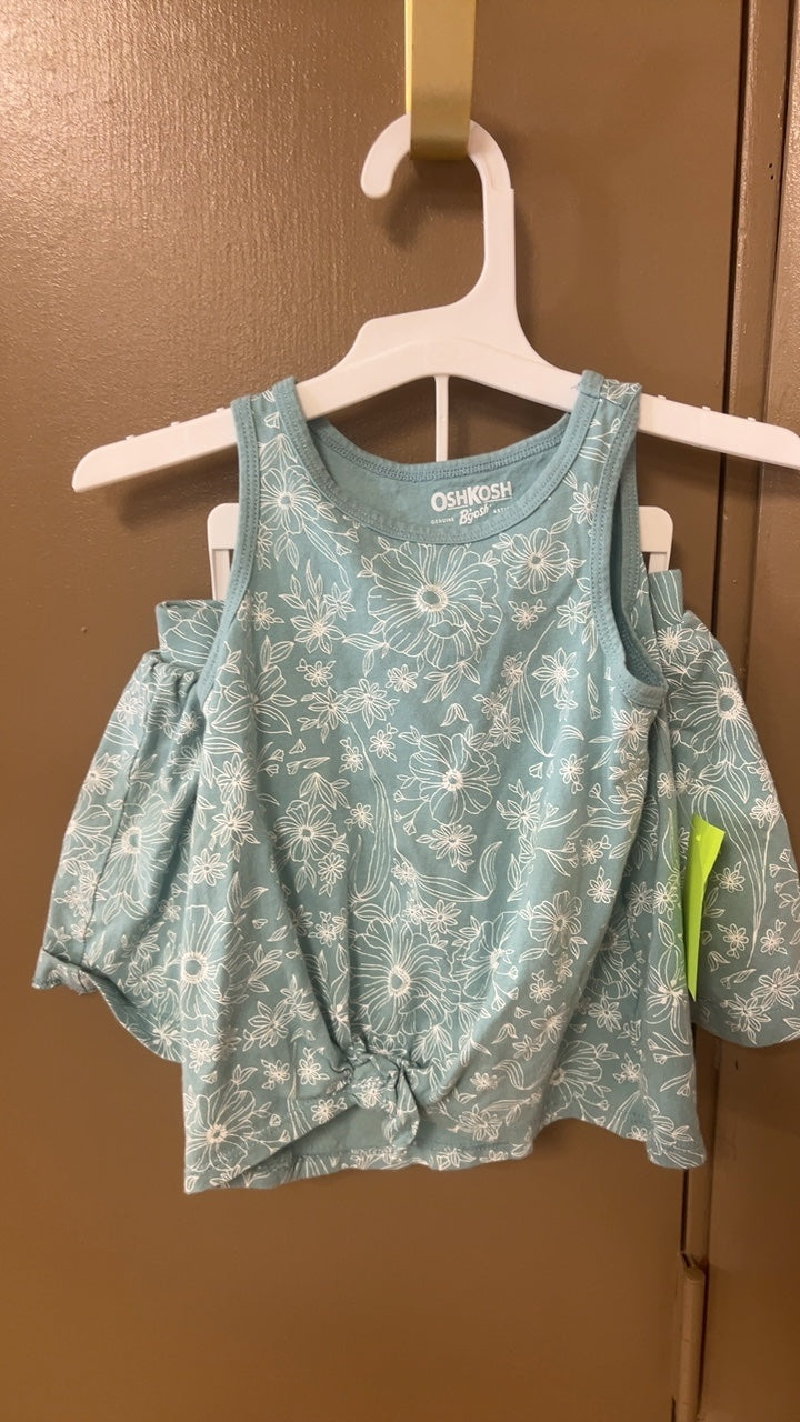 OshKosh 2 piece set YOUTH 3t Light blue