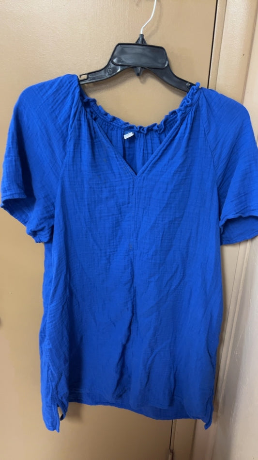 Old Navy Dress Large Blue spots