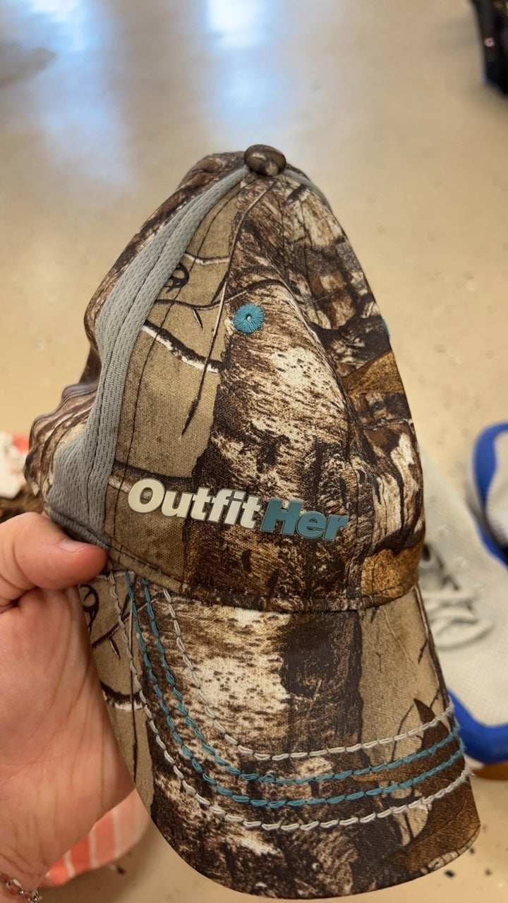 OutfitHer Cap Camouflage/Brown