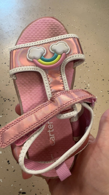 Carter's Sandals Youth 11 Pink