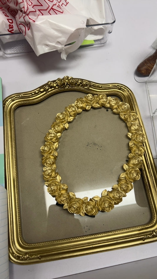 Framed Decoration Gold