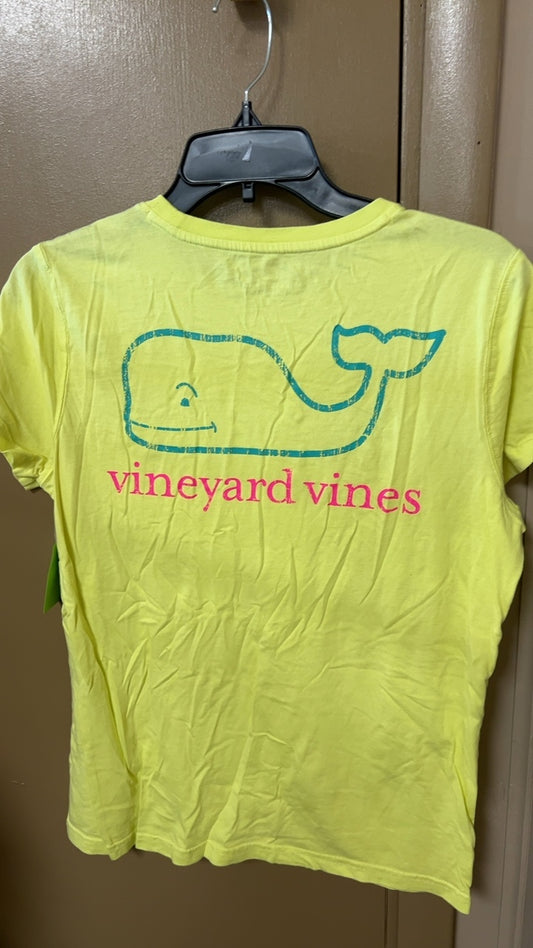 Vineyard Vines T-Shirt Medium Yellow