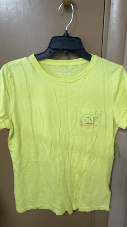 Vineyard Vines T-Shirt Medium Yellow