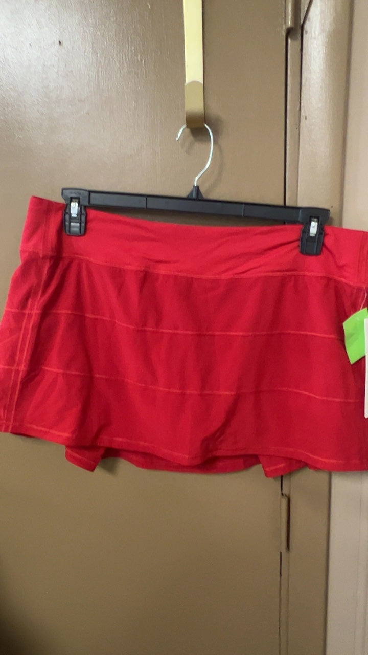 Lululemon Skirt 14 Red