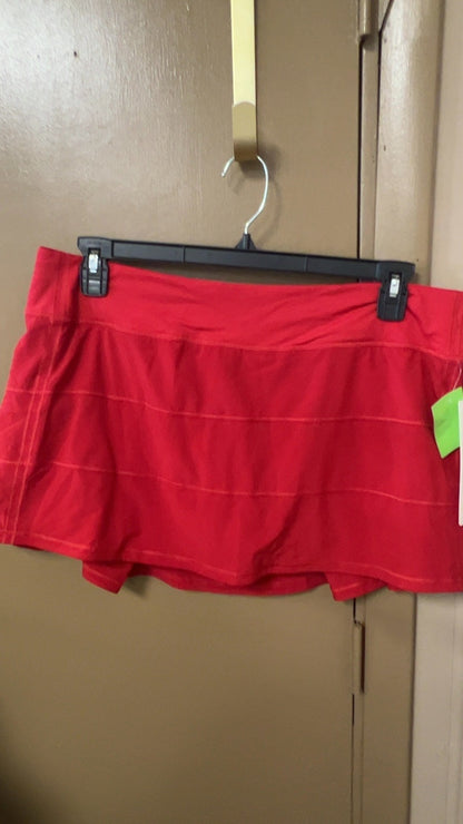 Lululemon Skirt 14 Red