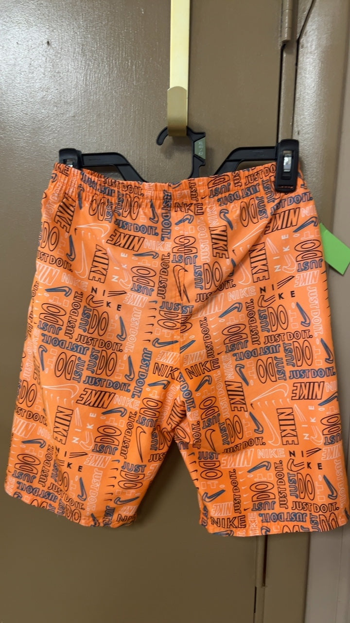 Nike Shorts YOUTH Large Orange