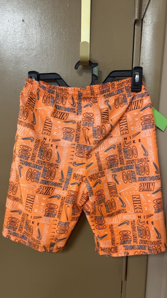 Nike Shorts YOUTH Large Orange