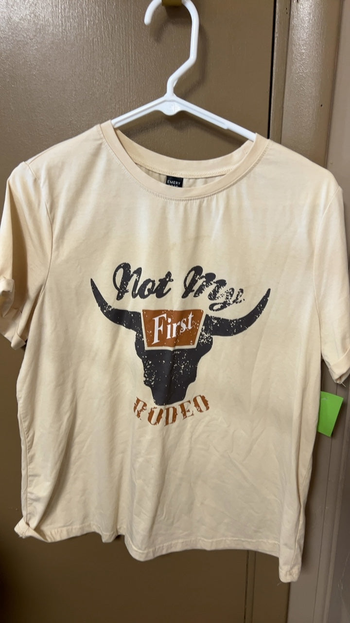 EMERY T-Shirt Large Beige