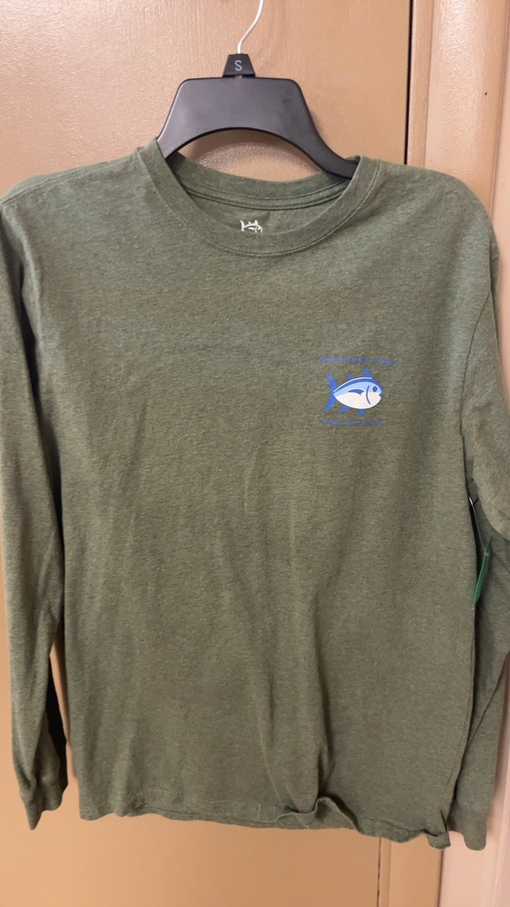 Southern Tide Sweatshirt MENS MEDIUM Olive green