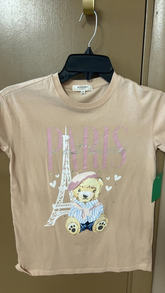 no comment T-Shirt Youth 7/8 Beige