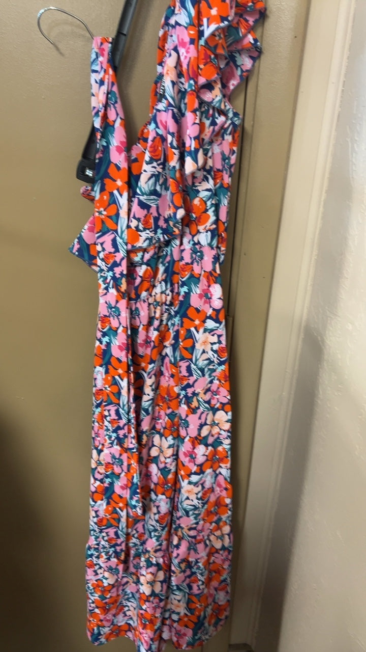 Dress XL Multicolor (Pink, Orange, Blue, White, Green)