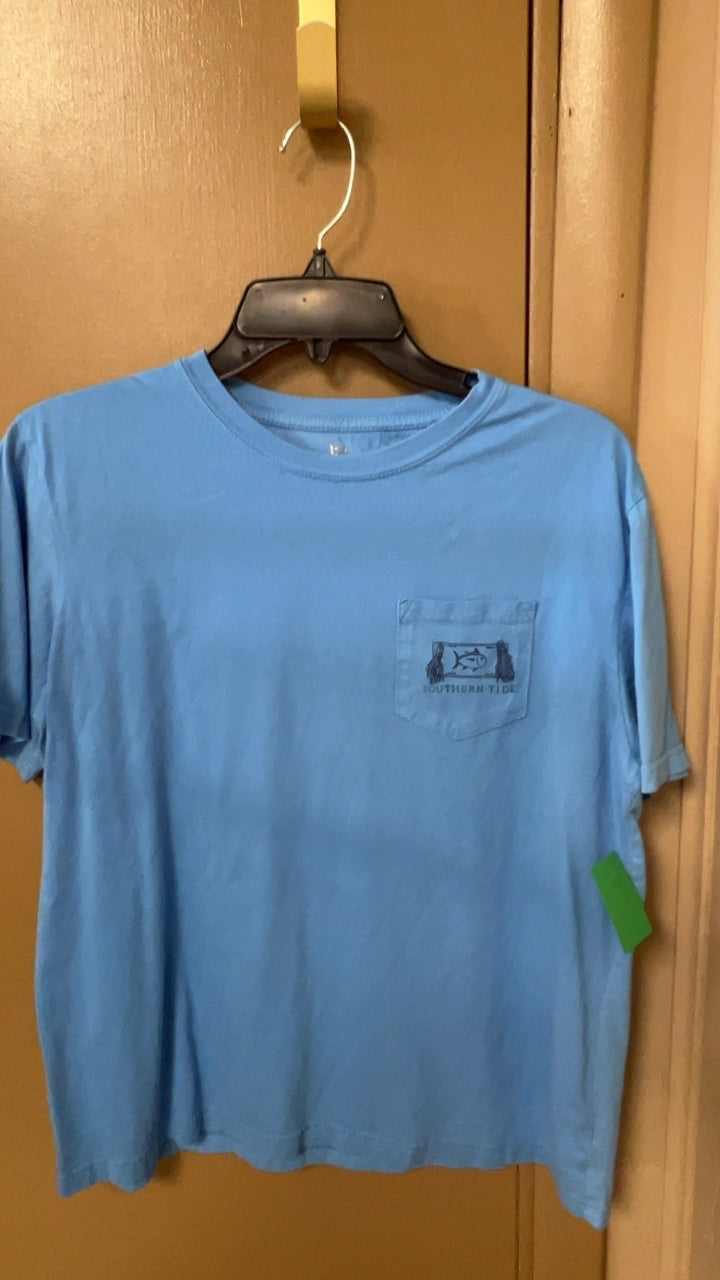 Southern Tide T-Shirt MENS MEDIUM Blue