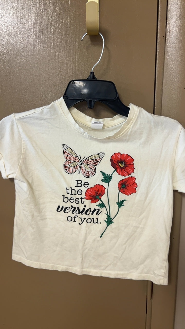 T-Shirt YOUTH SMALL Cream