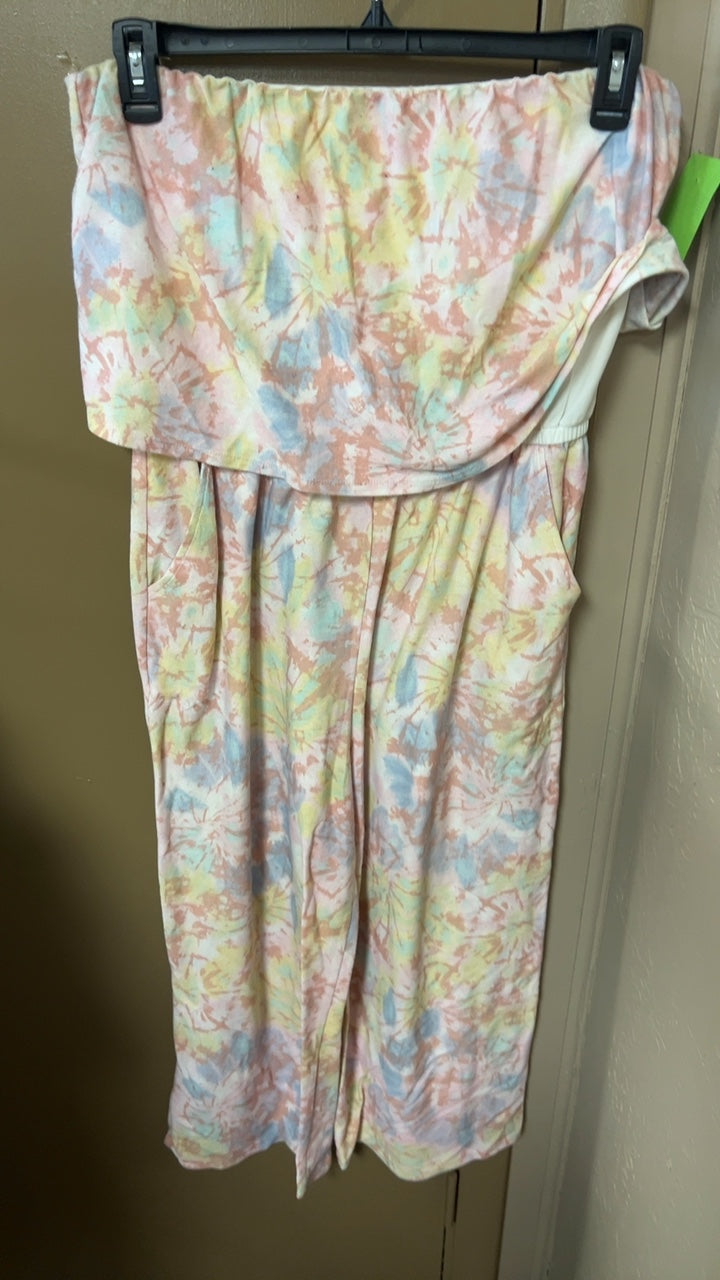 Jumpsuit XL Pastel multicolor