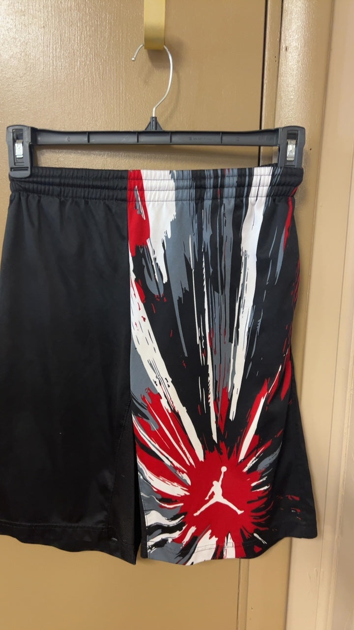 Nike Shorts YOUTH Large Black, Red, White, Gray