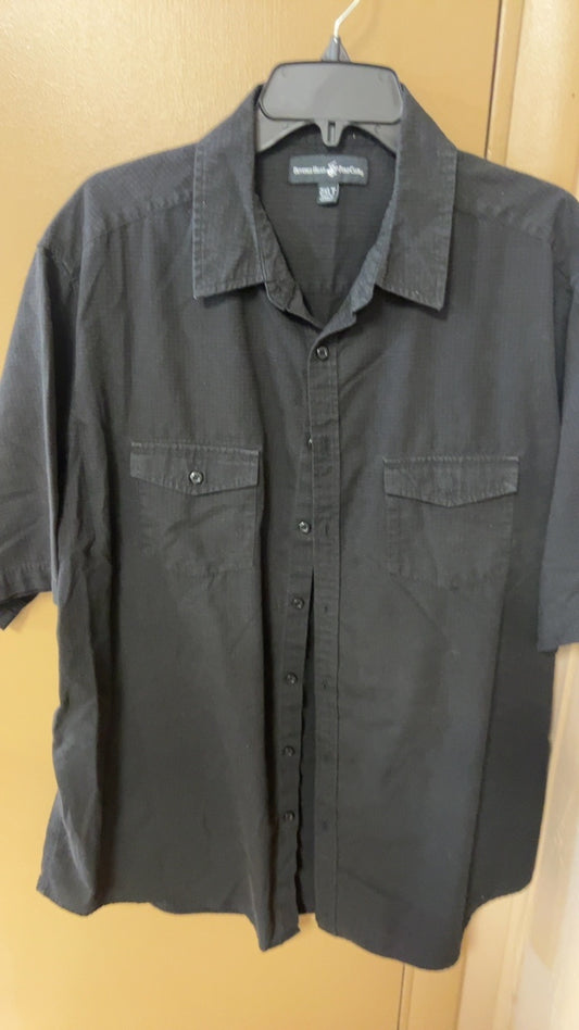 Polo Shirt Mens 2XL Dark gray