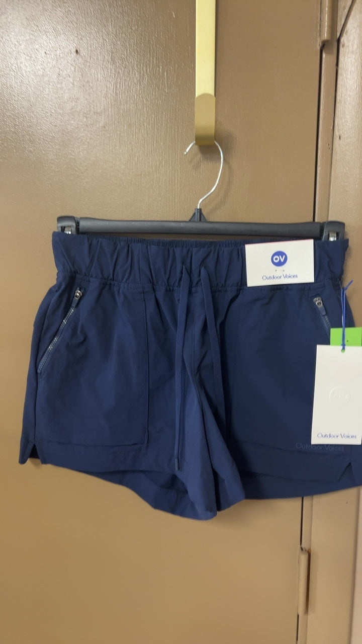 Outdoor Voices Shorts XS Navy blue