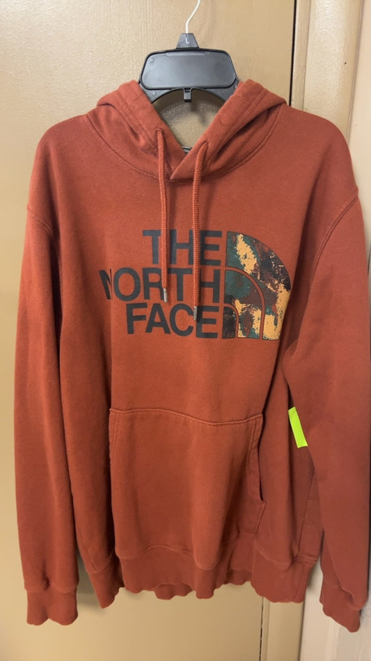 The North Face Hoodie MENS Large Rust orange