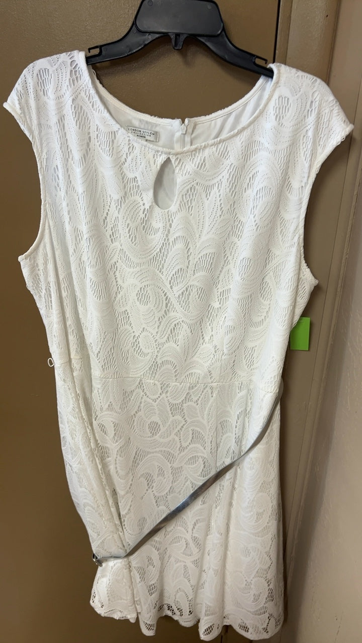 London Style Dress 24 White