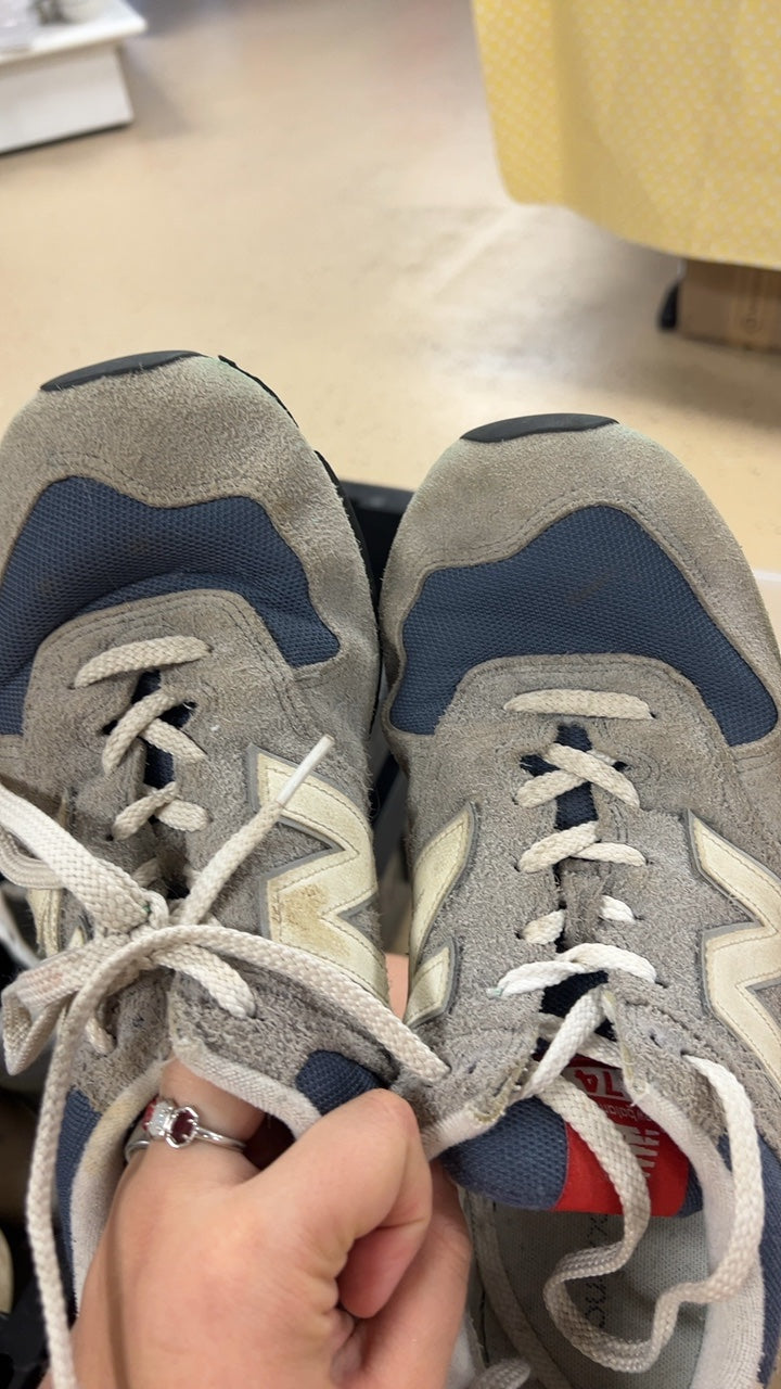 New Balance Sneakers Beige, navy blue, and off-white