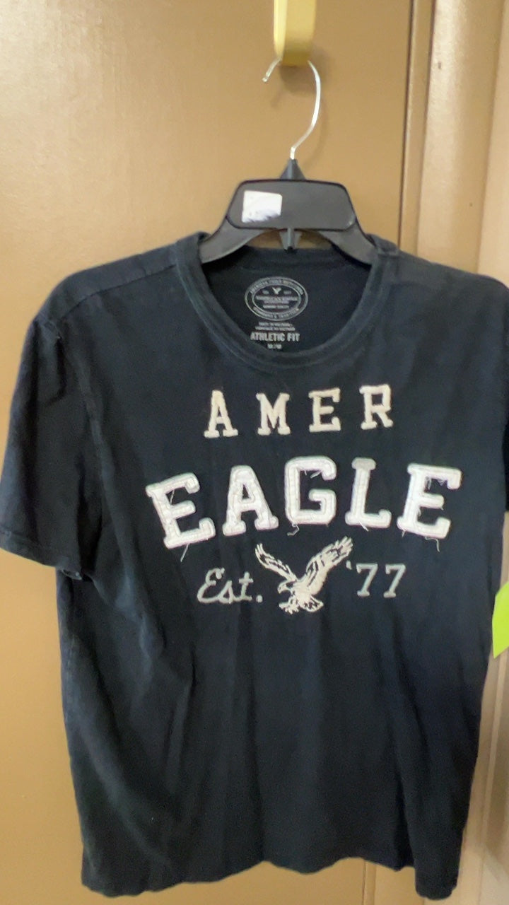 T-Shirt MENS MEDIUM Black