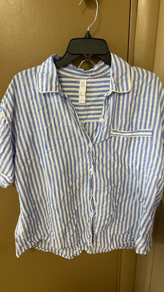 Stars Above PJ Set XL Blue and White