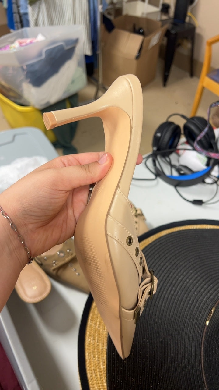 Heels 9 Beige
