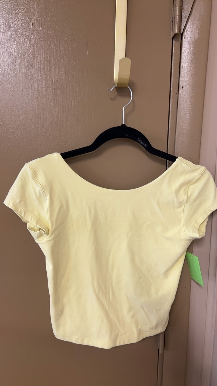 Aerie Top Medium Yellow